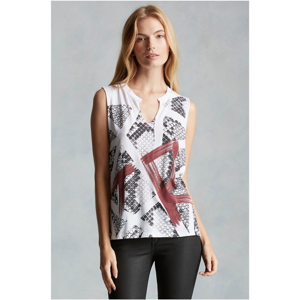 True Religion Geo Python Muscle Tee